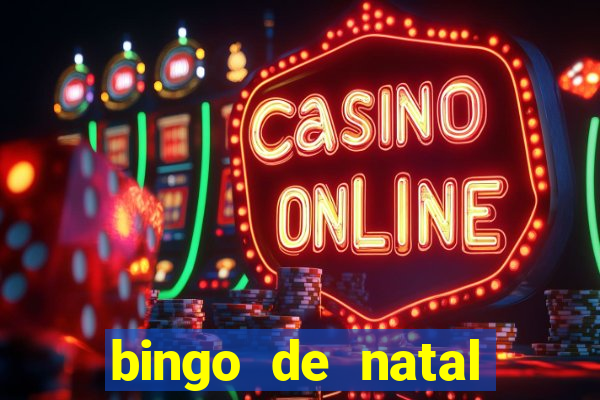 bingo de natal para imprimir gratis